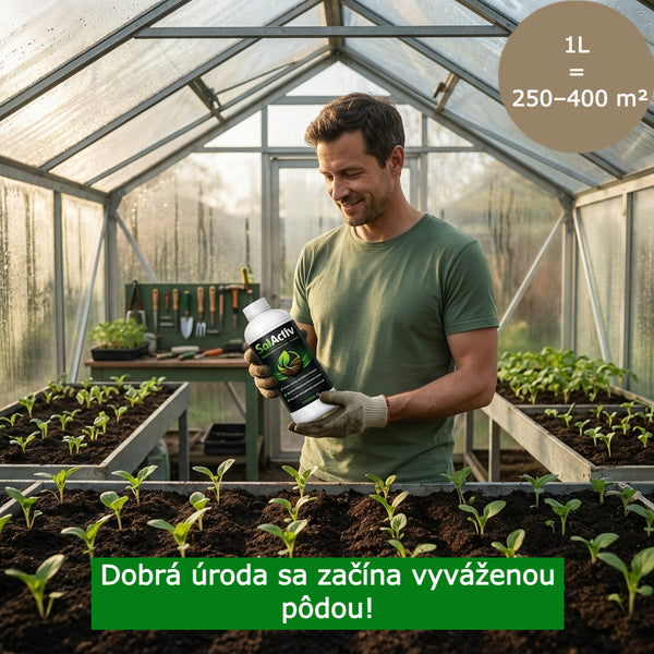 SolActiv Obnova Pôdy pre Záhradu